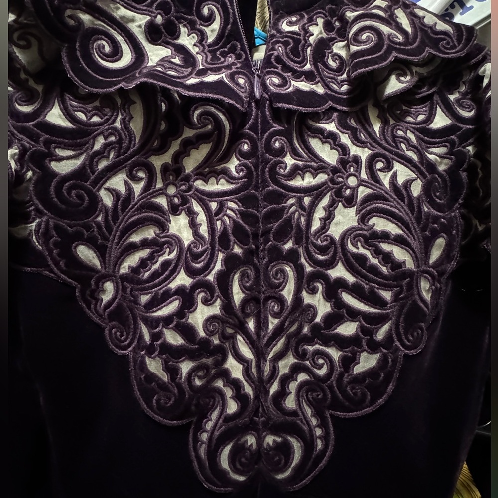 Zimmermann charm nouveau purple velvet dress - Picture 4 of 7